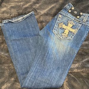 MissMe Jeans, Size 28, Color blue
